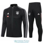 Alemania Chaqueta Black + Pantalon 2020-2021